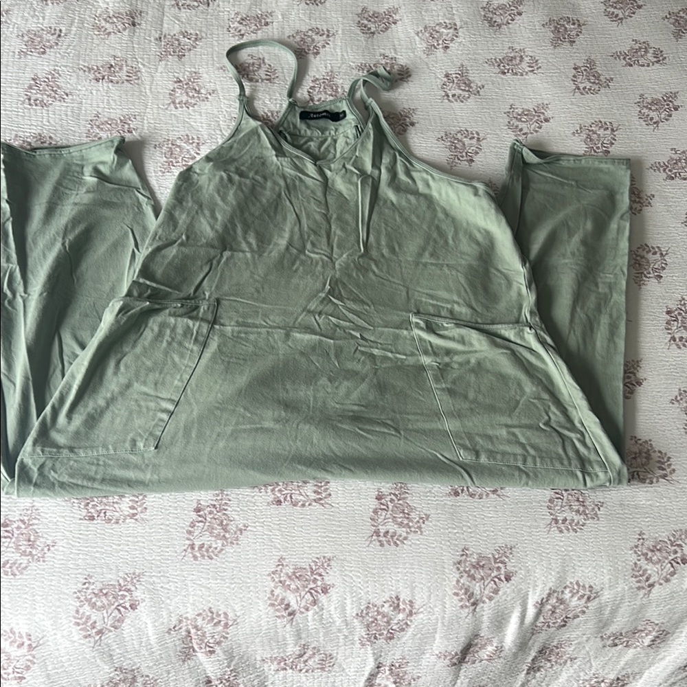 Women's Green Jumpsuit